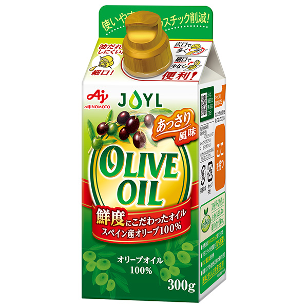 J-オイルミルズ AJINOMOTO オリーブオイル 300g×6本入|味の素 オリーブオイル 調味料 油