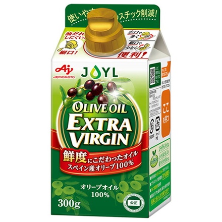 J-オイルミルズ オリーブオイルエクストラバージン 300g×6本入|味の素 オリーブオイル 調味料 油