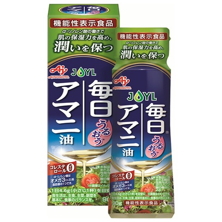 J-オイルミルズ 毎日アマニ油 90gペットボトル×8本入|味の素 アマニ油 食用油 コレステロールゼロ オメガ3脂肪酸