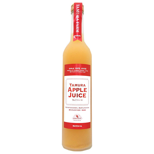 タムラファーム 酸化防止剤不使用 プレミアム りんごジュース 500ml瓶×12本入|りんごジュース アップルジュース 果汁100% プレミアム