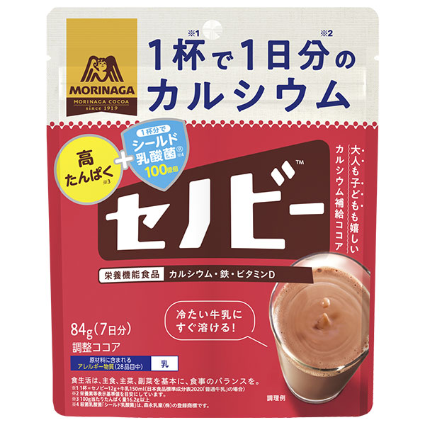森永製菓 セノビー 84g袋×48袋入|ココア 飲料 粉末 栄養機能食品