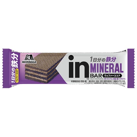 森永製菓 inバーマルチミネラル ココア ×12本入|inバー プロテイン ココア バー 栄養補給 高タンパク スポーツ 栄養 おやつ