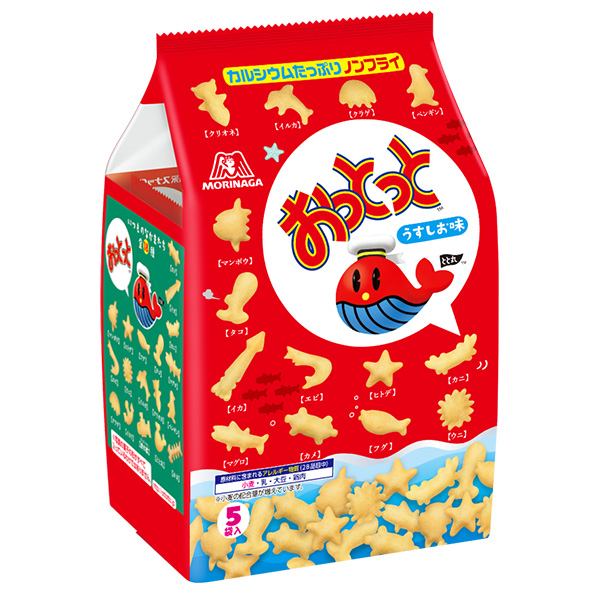 森永製菓 おっとっと うすしお味 5袋×10袋入 メーカー 問屋直送|お菓子 スナック菓子 箱