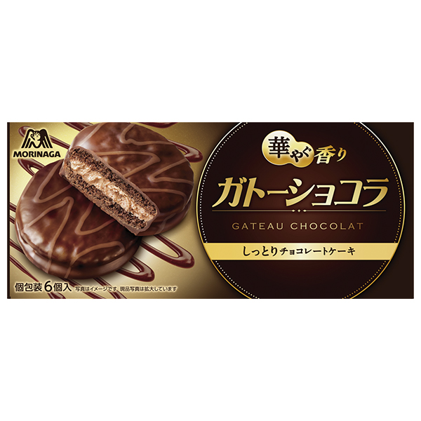 森永製菓 ガトーショコラ 6個×6個入|お菓子 チョコレート チョコケーキ