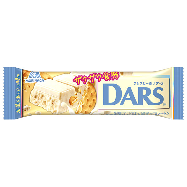 森永製菓 クリスピー 白いダース 10個入|お菓子 チョコレート DARS ホワイトチョコ