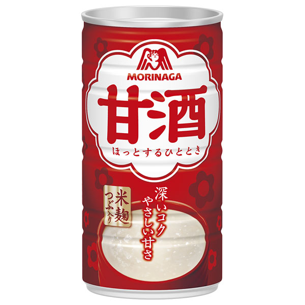 森永製菓 甘酒 190g缶×30本入|甘酒 森永 あまざけ 酒粕 米麹 米こうじ ホット