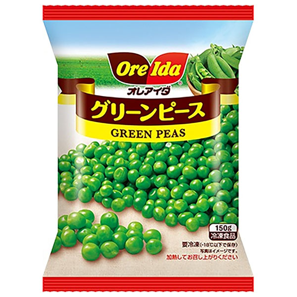 ハインツ日本 オレアイダ グリーンピース ミニパック 150g×20袋入 冷凍商品|冷凍食品豆 野菜 グリーンピース