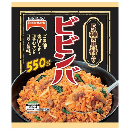 テーブルマーク ビビンバ 550g×8袋入 冷凍商品|ビビンバ 冷凍食品
