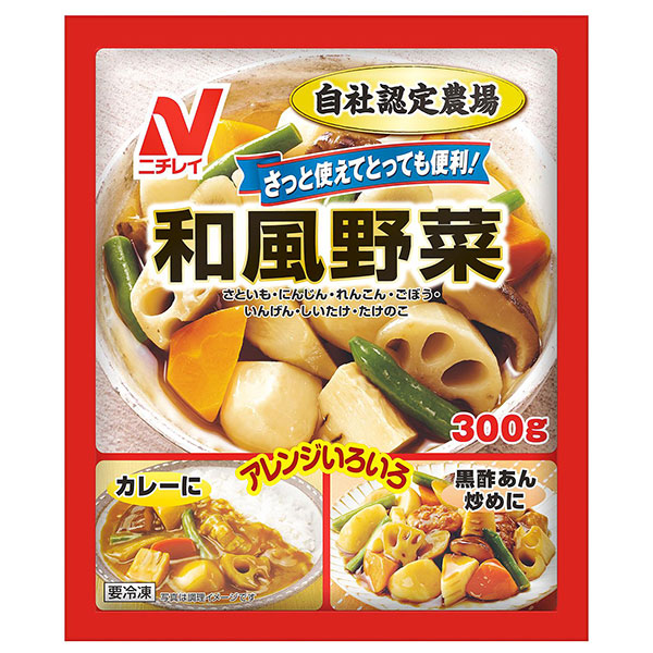 ニチレイ 和風野菜 300g×20袋入 冷凍商品|冷凍食品 野菜