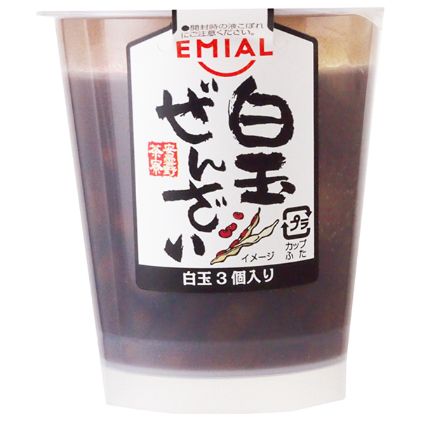 EMIAL 安曇野食品工房 安曇野茶寮 白玉ぜんざい 140g×8個入|デザート 白玉 ぜんざい