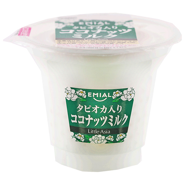 安曇野食品工房 Little Asia タピオカ入りココナッツミルク 160g×8本入 チルド 冷蔵品|生菓子 デザート スイーツ おやつ ココナッツミルク タピオカ