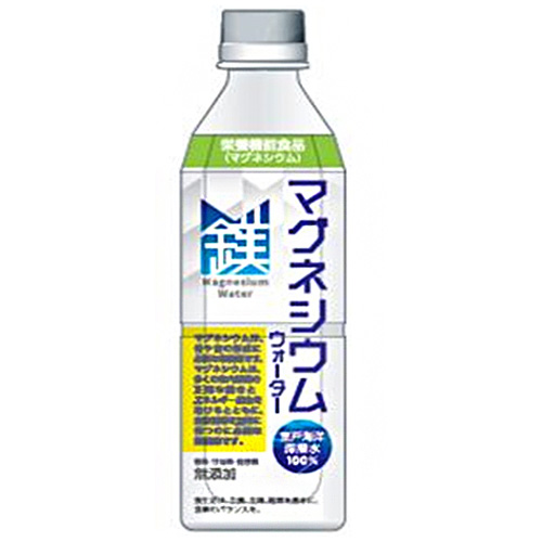 赤穂化成 マグネシウムウォーター 500mlペットボトル×24本入|海洋深層水 マグネシウム 鉄 鉄分