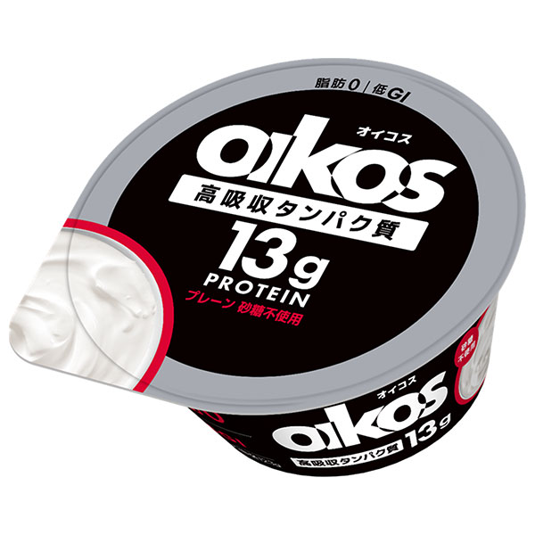 ダノンジャパン オイコス 脂肪0 プレーン・砂糖不使用 123g×12個入 チルド 冷蔵品|oikos ダノンヨーグルト