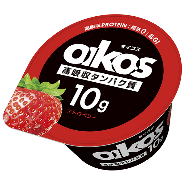 ダノンジャパン ダノンオイコス 脂肪0 ストロベリー 113g×12個入 チルド 冷蔵品|ダノン ヨーグルト オイコス いちご ダノンヨーグルト