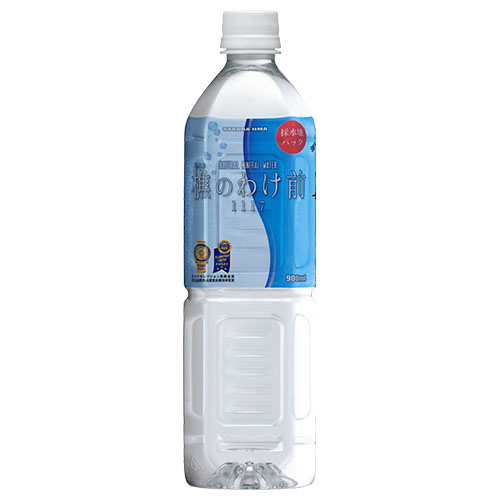 桜島 樵のわけ前 1117 900mlペットボトル×12本入×(2ケース)|ミネラルウォーター 温泉水 弱アルカリ天然水 超軟水