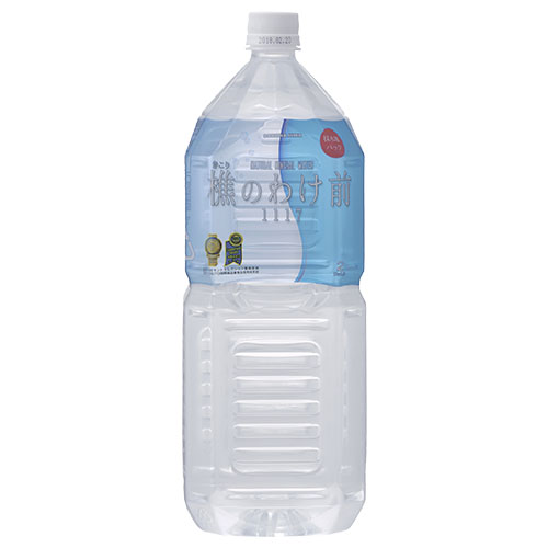 桜島 樵のわけ前 1117 2Lペットボトル×6本入×(2ケース)|ミネラルウォーター 温泉水 弱アルカリ天然水 超軟水