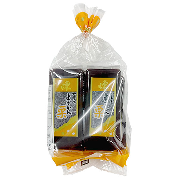 山崎製パン ミニ羊かん 栗 6個入×6個入|和菓子 菓子 ようかん 羊羹 栗