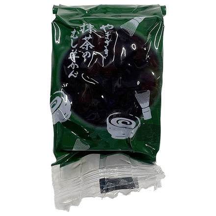 山崎製パン 抹茶の蒸し羊かん 1個×10個入|和菓子 菓子 ようかん 羊羹 洋かん 抹茶味 おやつ デザート