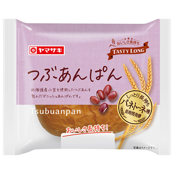 山崎製パン パネトーネ種 つぶあんパン 10個入|パン 保存 ロングライフ あんこ