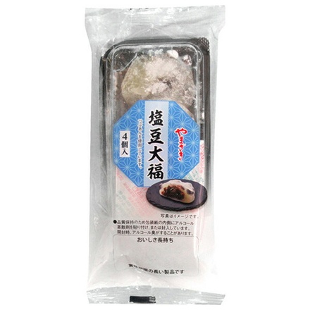 山崎製パン 塩豆大福 4個入×6袋入|ヤマザキ 菓子 和菓子 塩豆大福 大福