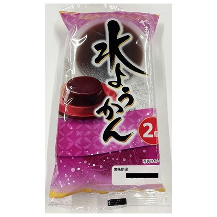 山崎製パン 水ようかん 2個入×12個入|和菓子 菓子 ようかん 羊羹 なめらか しっとり 上品な甘さ デザート ギフト