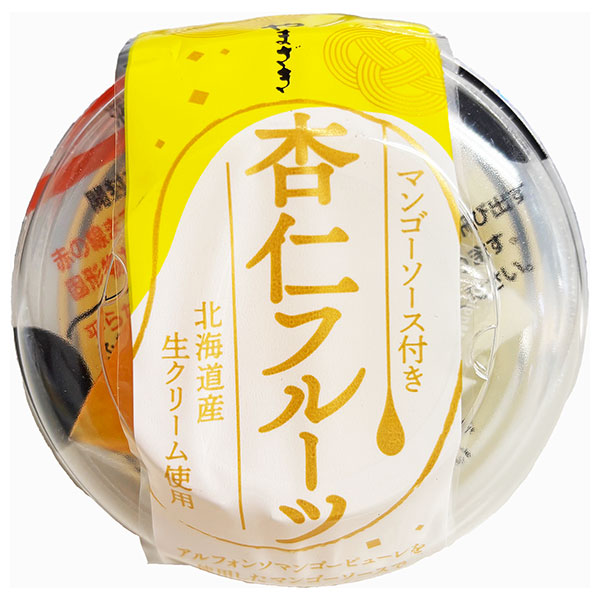 山崎製パン 杏仁フルーツ 205g×12個入|和菓子 菓子 デザート 杏仁