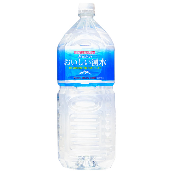 霧島湧水 志布志のおいしい湧水 2Lペットボトル×6本入|天然水 ミネラルウォーター 霧島 PET
