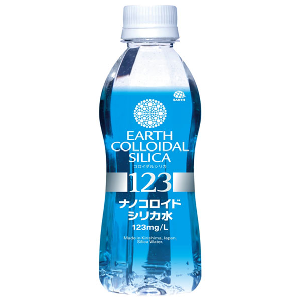 アース製薬 アースコロイダルシリカ123 300mlペットボトル×30本入|ミネラルウォーター 水 シリカ PET