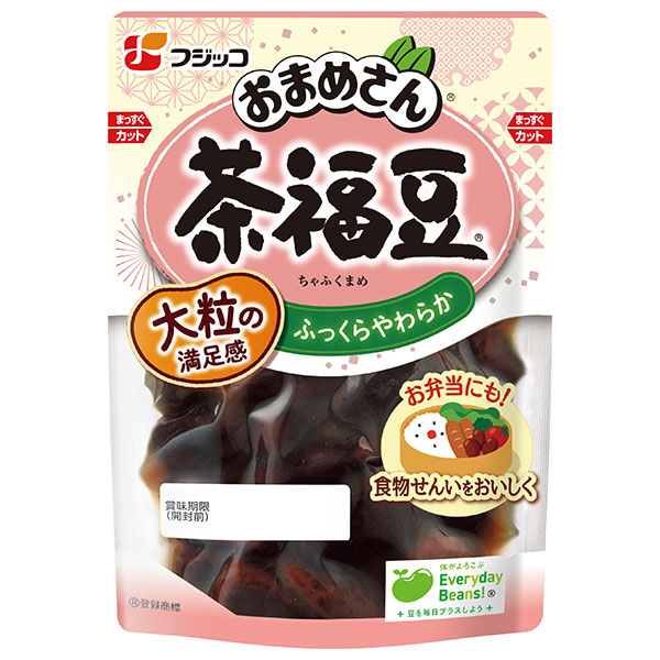 フジッコ おまめさん 茶福豆 140g×10袋入|一般食品 まめ 煮豆 にまめ