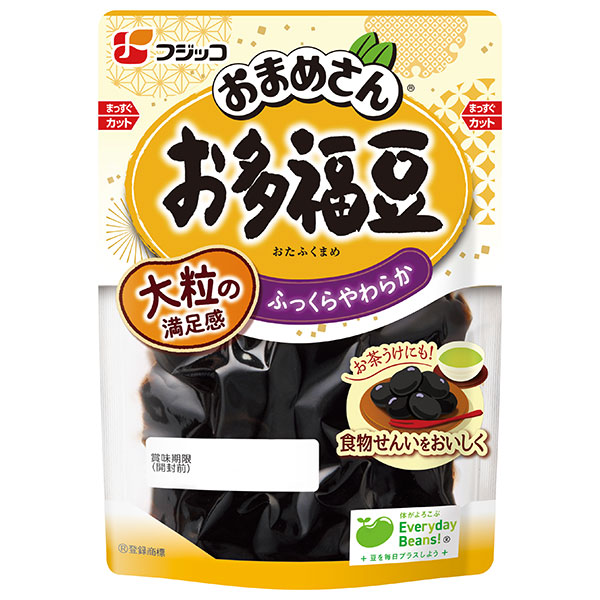 フジッコ おまめさん お多福豆 140g×10袋入|一般食品 まめ 煮豆 にまめ