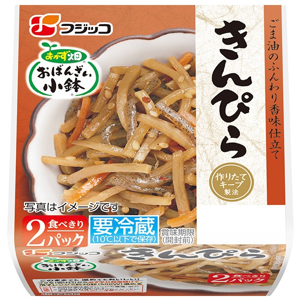 フジッコ おかず畑 おばんざい小鉢 きんぴら (31g×2パック)×12個入 チルド 冷蔵品|おかず 惣菜 きんぴら
