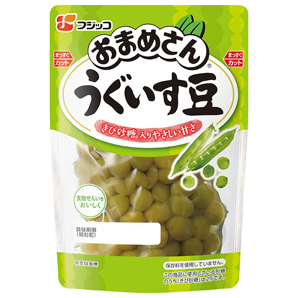 フジッコ おまめさん うぐいす豆 140g×10袋入|フジッコ 豆