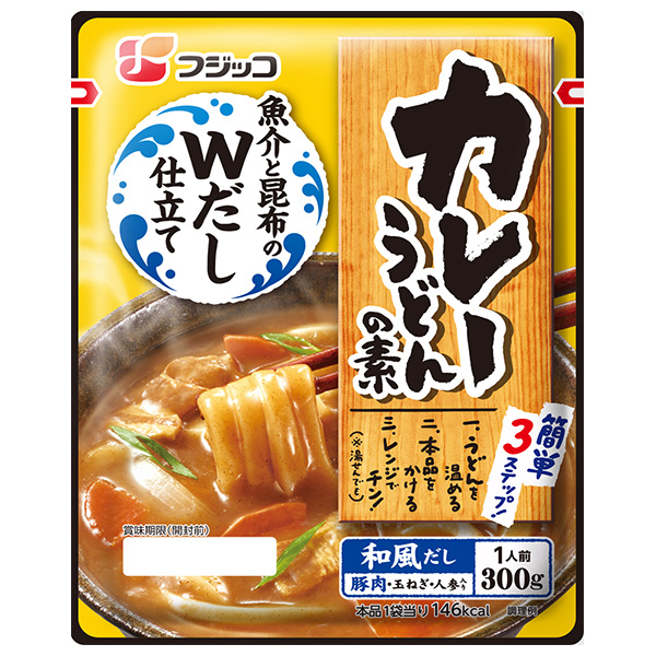 フジッコ カレーうどんの素 和風だし 300g×10袋入|一般食品 調味料 和風だし カレー 素