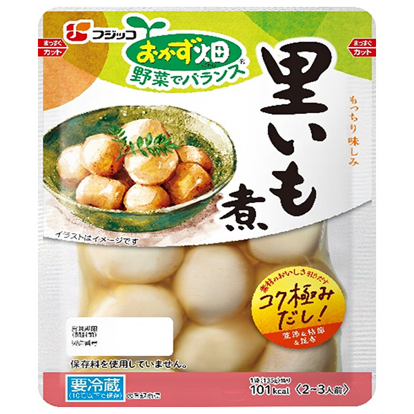 フジッコ おかず畑 里いも煮 135g×10袋入 チルド 冷蔵品|チルド 一般食品 惣菜 そうざい さといも