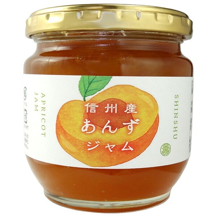 寿高原食品 信州産 あんずジャム 210g瓶×12個入|ジャム 信州産ジャム あんず 杏ジャム