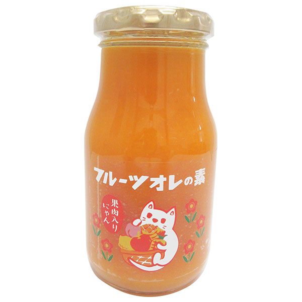 寿高原食品 フルーツオレの素 315g×6本入|くだもの 果物 フルーツ 果実 フルーツオレ