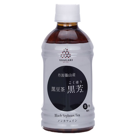 小田垣商店 丹波篠山産 黒豆茶 黒芳 350mlペットボトル×24本入|丹波 篠山 黒豆茶 黒豆 丹波の黒豆 国産 健康茶 ノンカフェイン ティー お茶