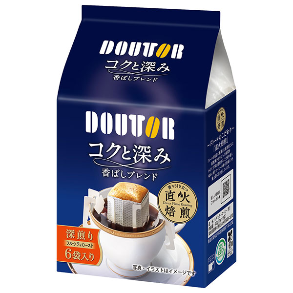 ドトールコーヒー コクと深み 香ばしブレンド (7g×6袋)×36個入|嗜好品 珈琲 コーヒー ドリップ
