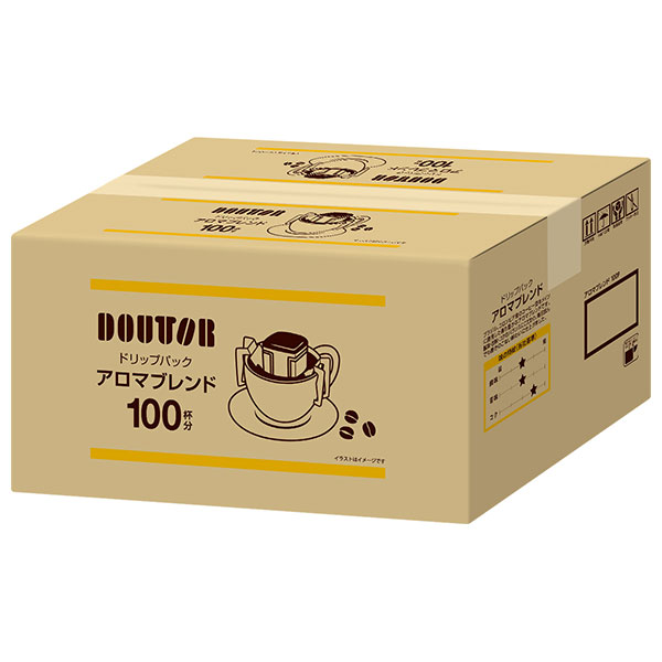 ドトールコーヒー ドトール ドリップパック アロマブレンド (7g×100P)×1個入|嗜好品 コーヒー類 ドリップコーヒー 業務用