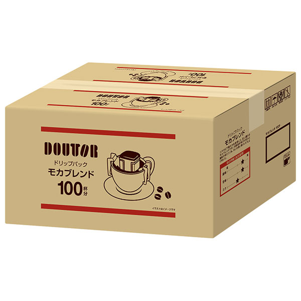 ドトールコーヒー ドトール ドリップパック モカブレンド (7g×100P)×1個入|嗜好品 コーヒー類 ドリップコーヒー 業務用