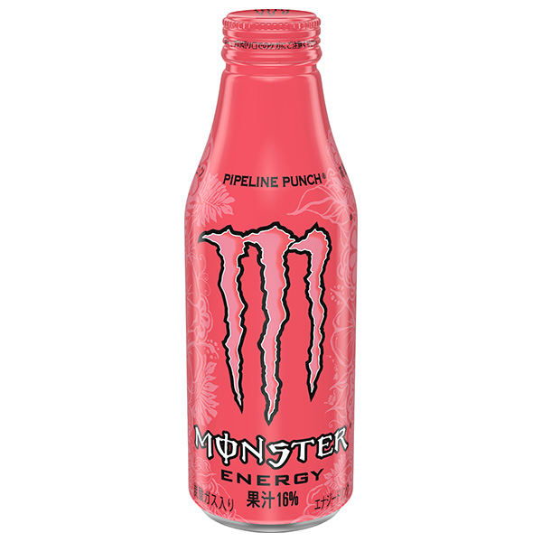 アサヒ飲料 MONSTER(モンスター) パイプラインパンチ 500mlボトル缶×24本入|炭酸飲料 栄養 エナジードリンク