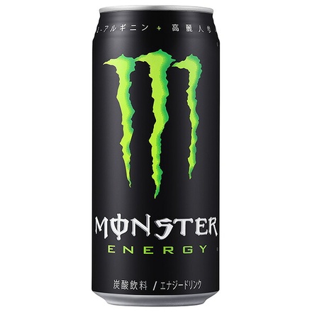 アサヒ飲料 MONSTER ENERGY(モンスター エナジー) 500ml缶×24本入|エナジードリンク 炭酸 栄養 スパークリング