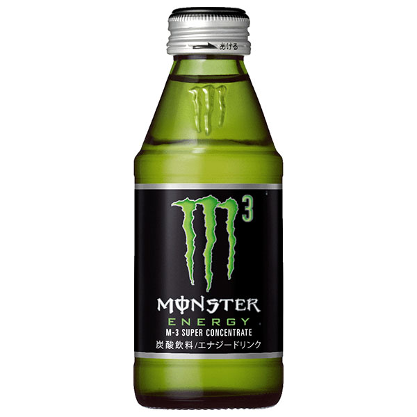 アサヒ飲料 MONSTER ENERGY(モンスター エナジー)M3 150ml瓶×24本入|炭酸 栄養 スパークリング エナジー