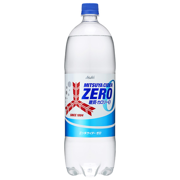 アサヒ飲料 三ツ矢サイダー ZERO(ゼロ) 1.5Lペットボトル×8本入|炭酸 サイダー ノンカロリー炭酸 カロリーゼロ PET