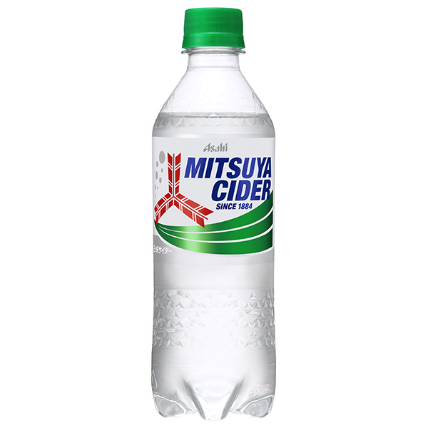 アサヒ飲料 三ツ矢サイダー【自動販売機用】 430mlペットボトル×24本入|炭酸飲料 MITSUYA CIDER PET