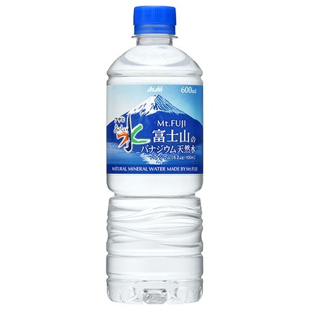アサヒ飲料 おいしい水 富士山のバナジウム天然水 600mlペットボトル×24本入×(2ケース)|ミネラルウォーター 国産 国産水 軟水 バナジウム水