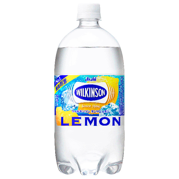 アサヒ飲料 ウィルキンソン タンサン レモン 1Lペットボトル×12本入×(2ケース)|1l ビッグボトル 強炭酸 炭酸水 ソーダ カクテル 割材
