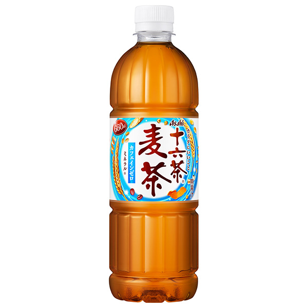 アサヒ飲料 十六茶麦茶 660mlペットボトル×24本入×(2ケース)|ブレンド茶 お茶 ノンカフェイン カフェインゼロ