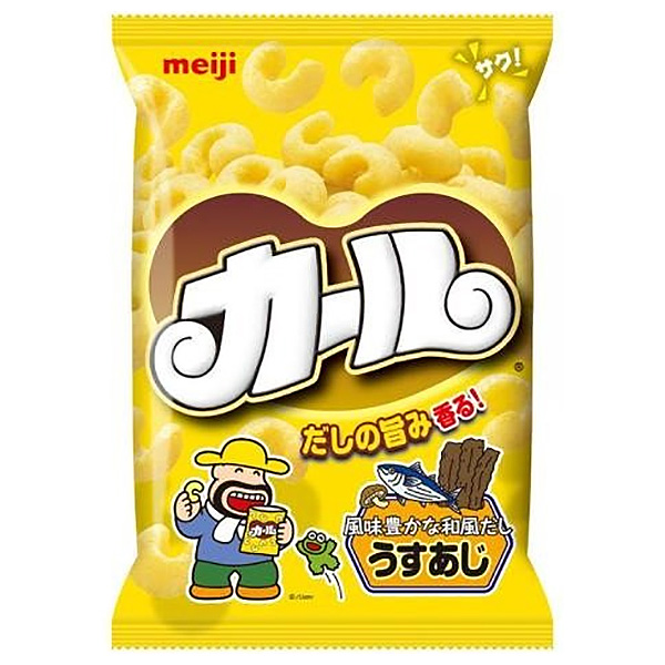 明治製菓 カール うすあじ 68g×10袋入 メーカー 問屋直送|お菓子 スナック菓子