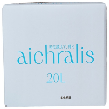 aichralis Timeless water aichralis アイクラリス 20L×1本入|温泉水 水 ミネラルウオーター 水 PET